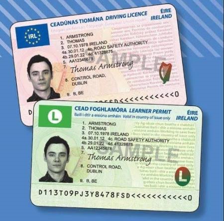 car licence ireland 